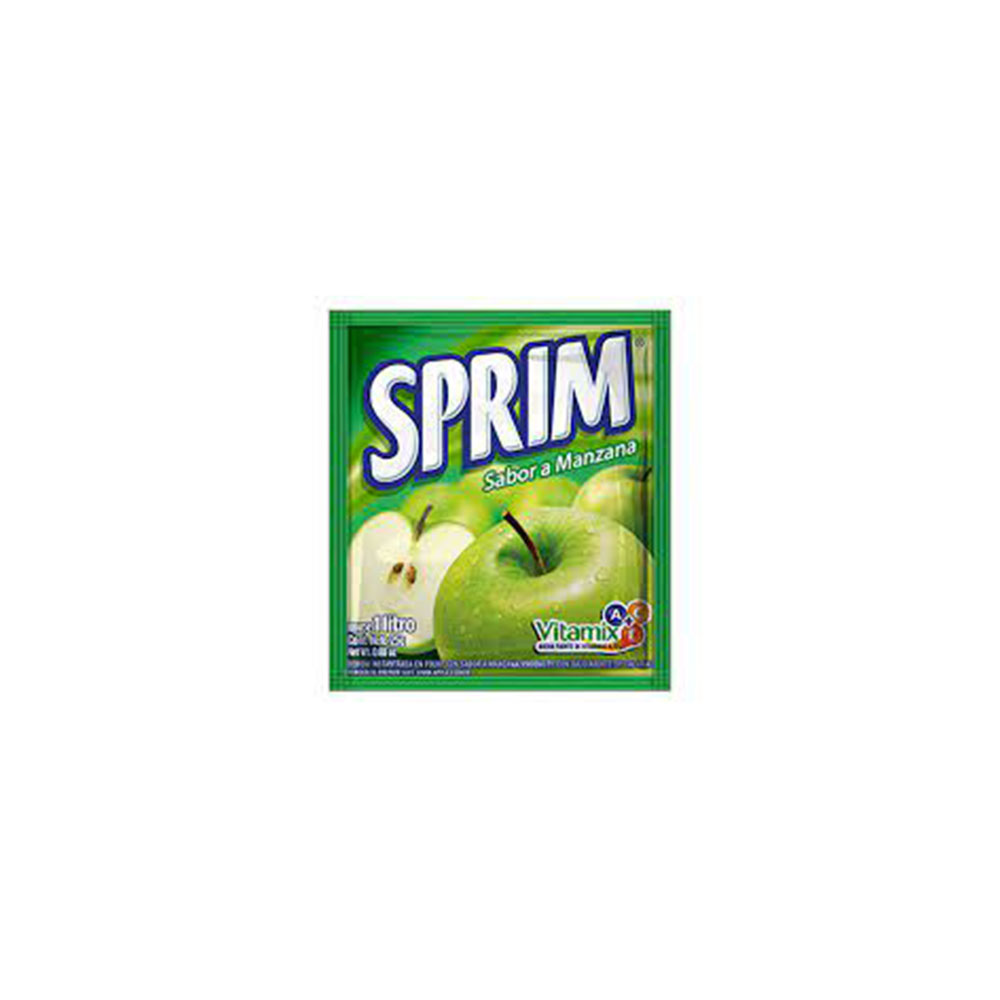 JUGO POLVO SPRIM MANZANA 25 GRS