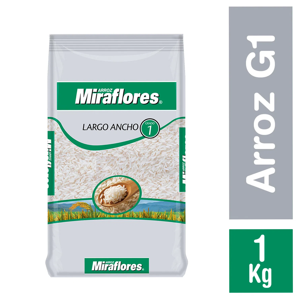 Arroz Largo Ancho G1 Miraflores KG