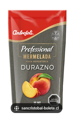 MERMELADA AMBROSOLI DURAZNO 1 KILO