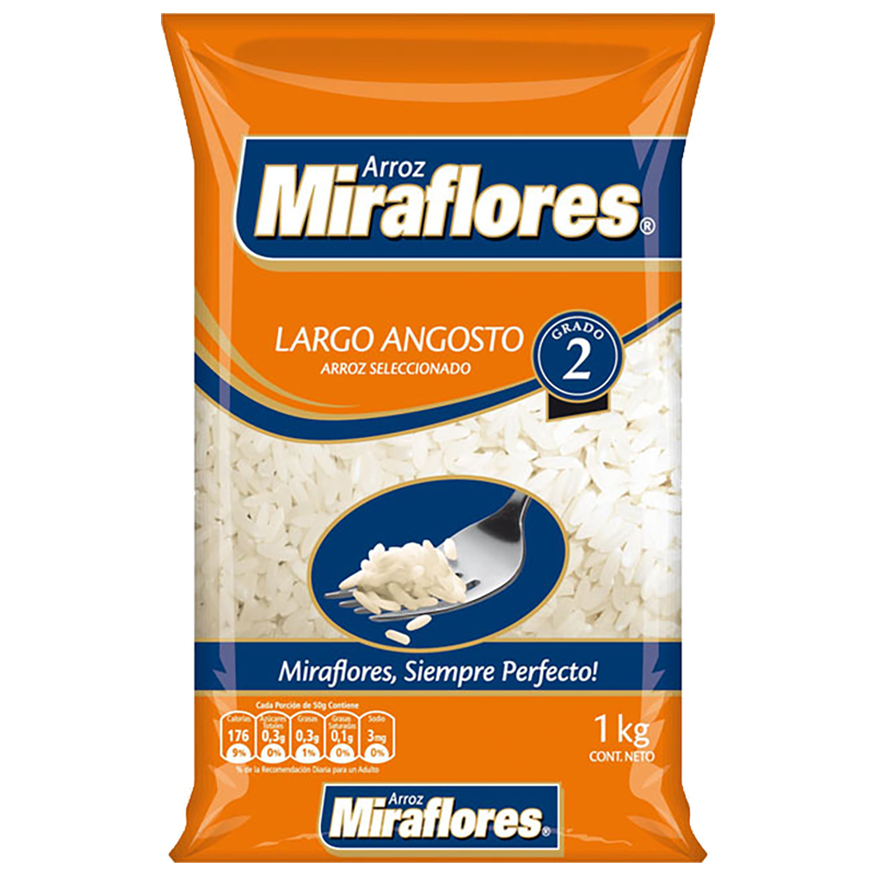 Arroz Langto G2 POLI Miraflores Kg