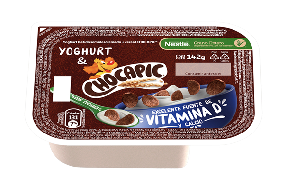 YOGURT CON CEREAL NESTLE CHOCAPIC 142 GRA