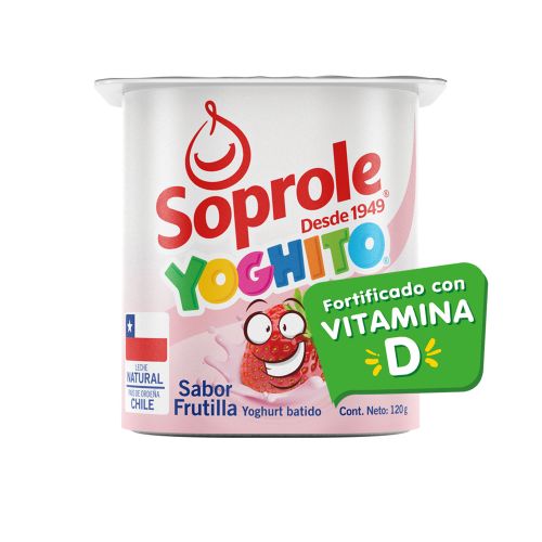 YOGURT BATIDO SOPROLE FRUTILLA 120 GRS