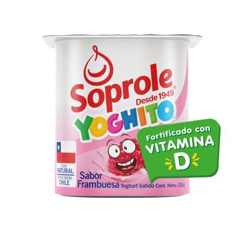 YOGURT BATIDO SOPROLE FRAMBUESA 120 GRS