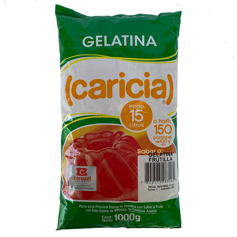 JALEA CARICIA FRUTILLA 1 KG