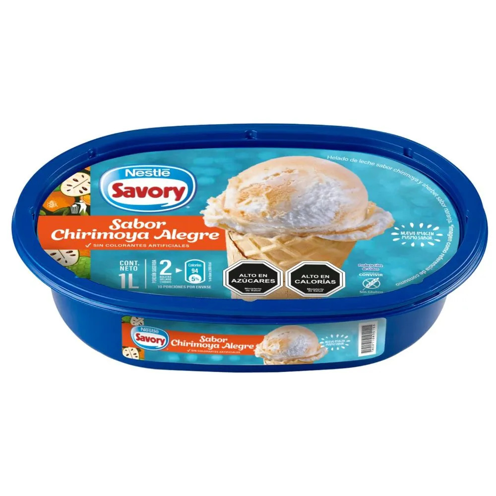 HELADO CASATA SAVORY CHIRIMOYA ALEGRE 1 LT