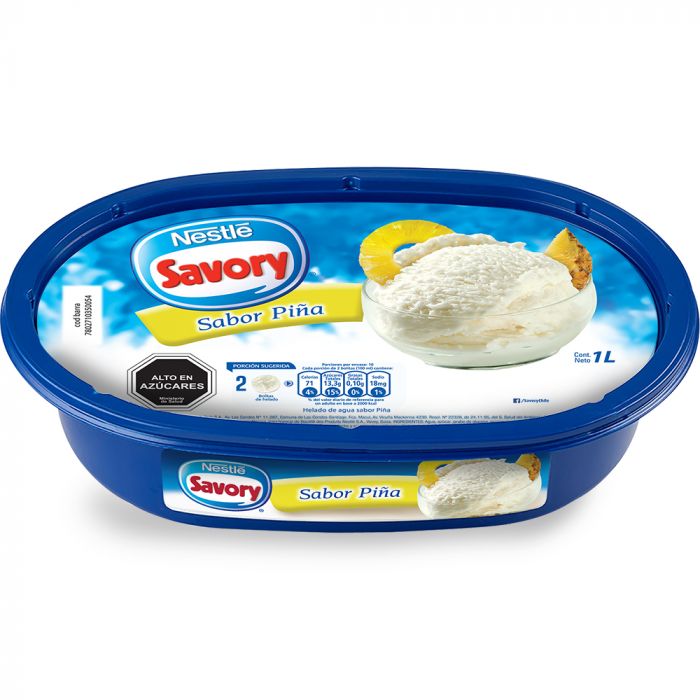 HELADO CASATA SAVORY PIÑA 1 LT