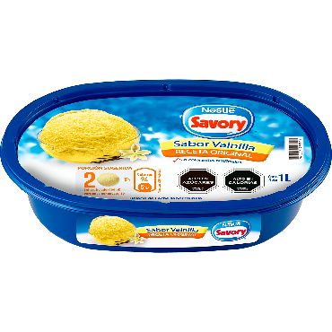 HELADO CASATA SAVORY VAINILLA 1 LT