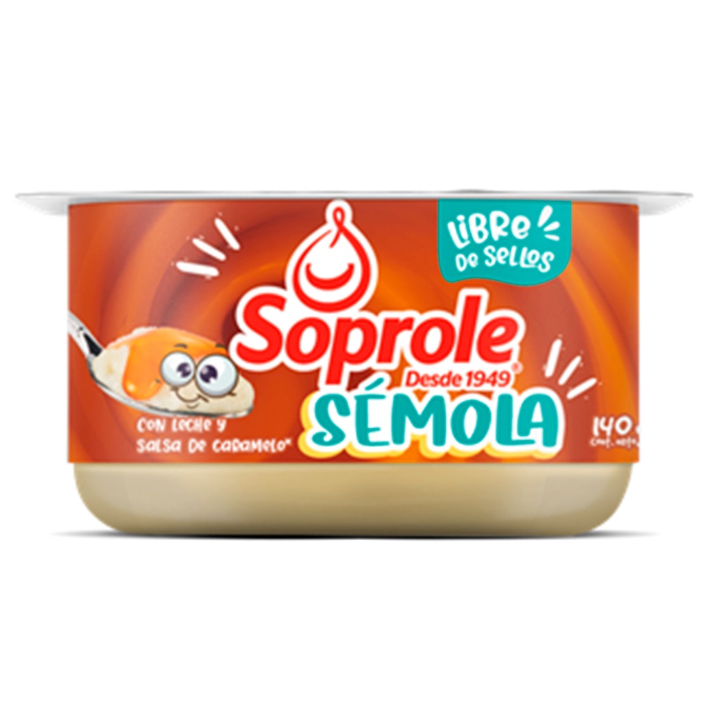 SEMOLA SOPROLE CARAMELO 140 GRS