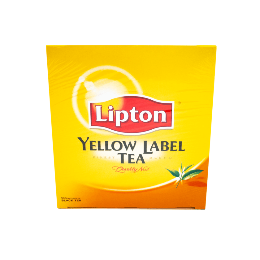 TE LIPTON YELLOW  100 BOLSITAS