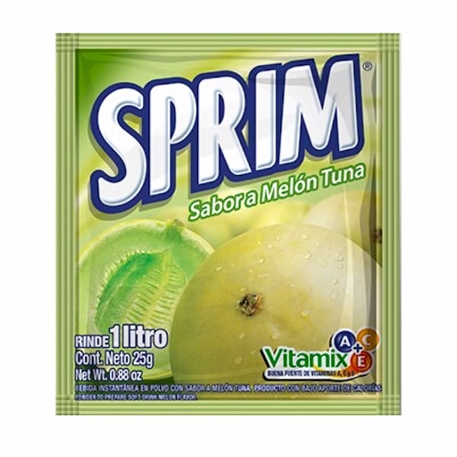 JUGO POLVO SPRIM MELON TUNA 25 GRS