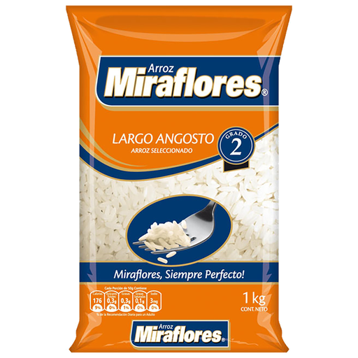 Arroz Langto G2 POLI Miraflores Kg