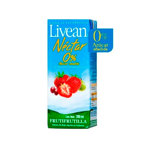 JUGO LIQUIDO LIVEAN FRUTILLA 200 CC