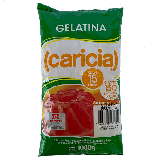 JALEA CARICIA FRUTILLA 1 KG