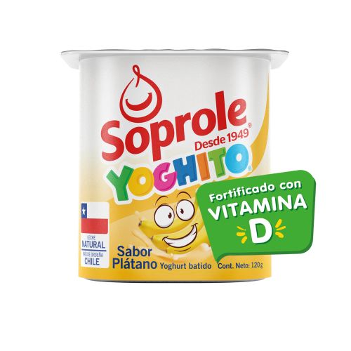 YOGURT BATIDO SOPROLE PLATANO 120 GR