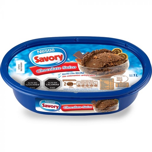 HELADO CASATA SAVORY CHOCOLATE SUIZO 1 LT