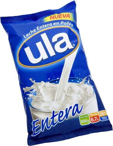 LECHE EN POLVO ENTERA ULA 800 GRS